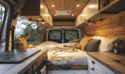minimalismus im vanlife ordnung