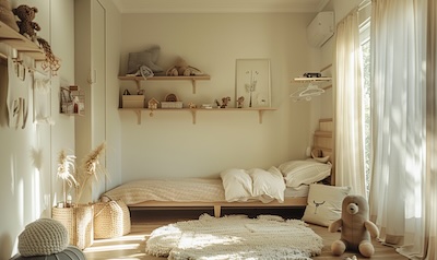 kinderzimmer clever einrichten ruhe struktur