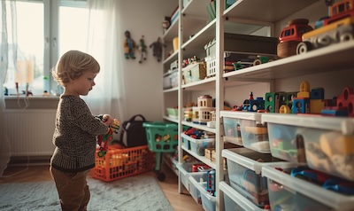 ordnung im kinderzimmer alltag loesungen